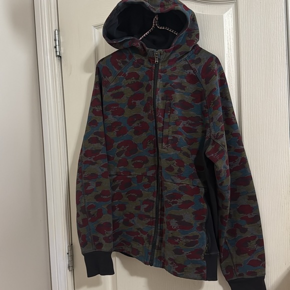 Lululemon Zip-Up Camouflage Hoodie - Picture 1 of 9